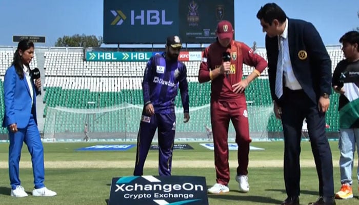 PSL 11: Quetta Gladiators win toss, opt to bat first against Hyderabad Kingsmen
