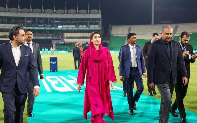 Punjab CM Maryam Nawaz graces PSL 11 opening, meets players ahead of action