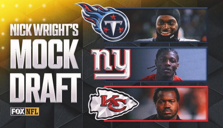 2026 NFL Mock Draft: Nick Wright Predicts Jets Pick a QB; Eagles, Rams Get WR Help