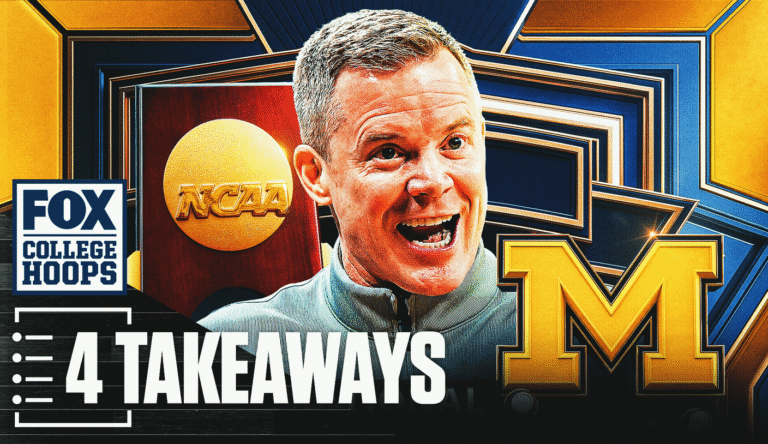 4 Takeaways From Michigan's NCAA Men's National Championship Game Win