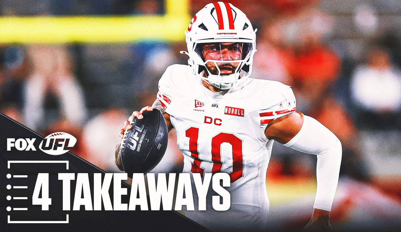 4 Takeaways: UFL Week 5