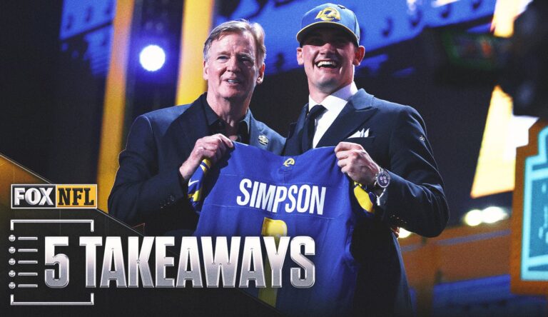 5 Takeaways From the First Round of the 2026 NFL Draft