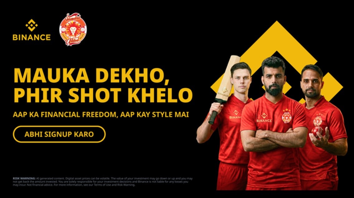 Binance Islamabad United Kick Off Fan First Campaign Featuring Rewards Meet And Greets
