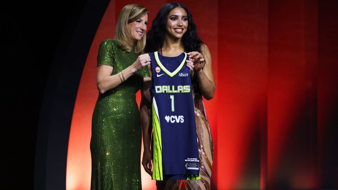 Dallas Wings select UConn’s Azzi Fudd No. 1 in 2026 WNBA draft