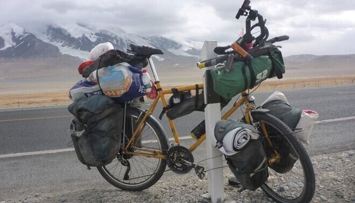 German World Touring Cyclist Robbed In Islamabad