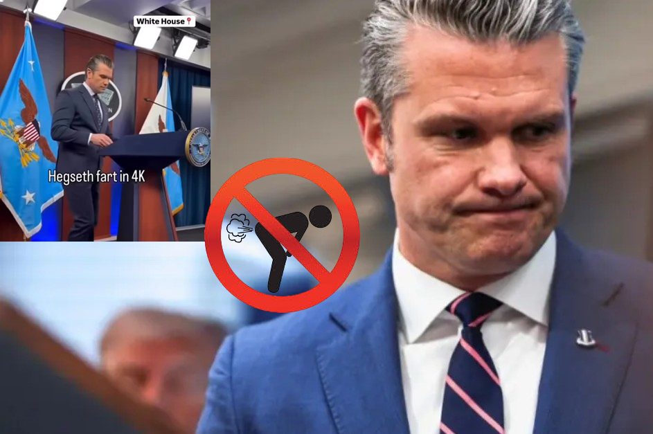 Hegseth Delivers Strong Threats To Iran But Internet Notices Only Loud Fart