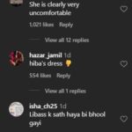 Hiba Bukharis Off Shoulder Saree Glam At Uk Event Goes Viral