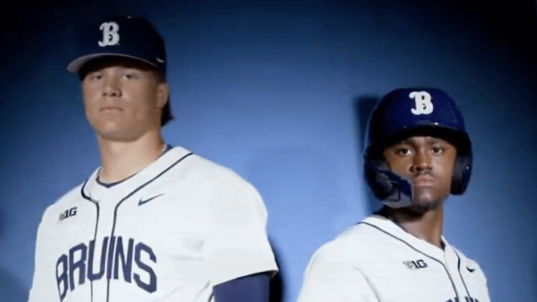 Jackie Robinson’s granddaughter unveils UCLA’s tribute uniforms