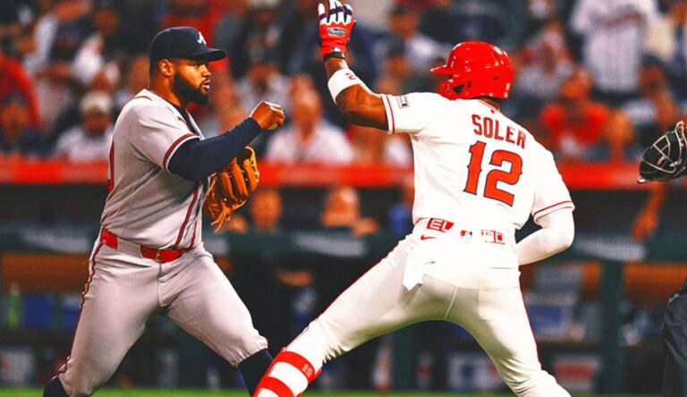 Jorge Soler, Reynaldo López Spark Brawl Between Angels, Braves Over High Pitch