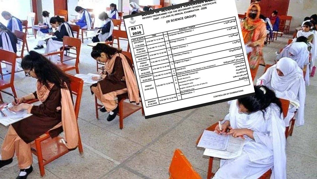 Karachi Board Biek Shares New Datesheet For Matric Exams 2026