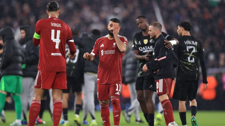 Liverpool’s star power can’t match PSG’s in Champions League