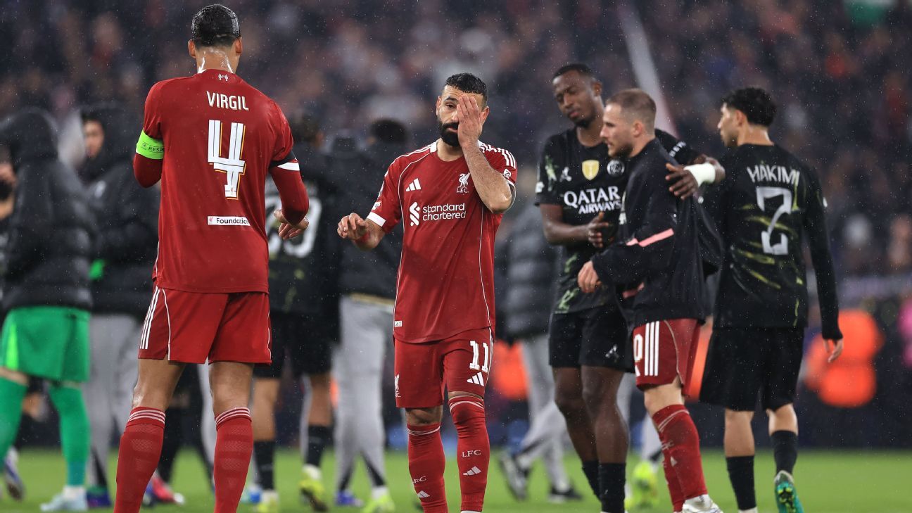 Liverpool’s star power can’t match PSG’s in Champions League