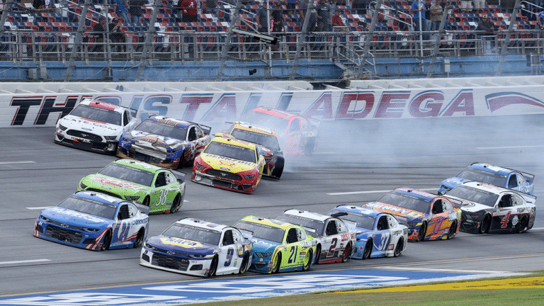 NASCAR fans pack into Talladega Superspeedway ahead of Sunday’s Jack Links 500 race