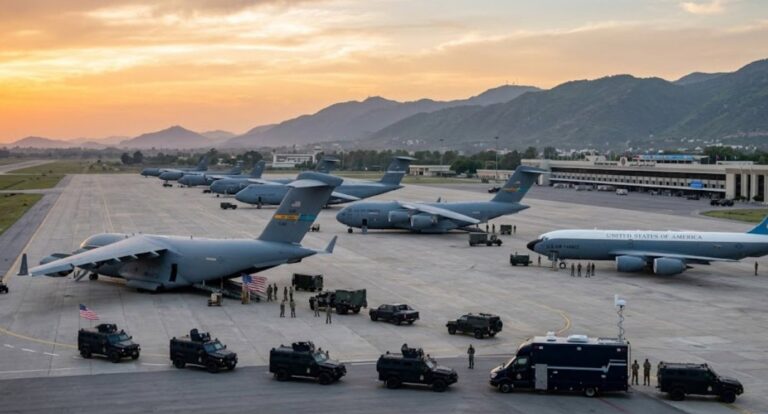 Nine Us Aircraft Arrive In Pakistan Ahead Of Jd Vance Visit To Islamabad