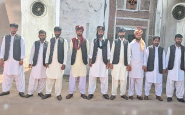 Nine Men Of Same Family Marries Cousins In Single Wedding Ceremony In Multan