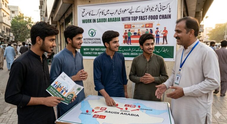 Opportunity For Punjab Youth To Work In Saudi Arabia With Top Fast Food Chain