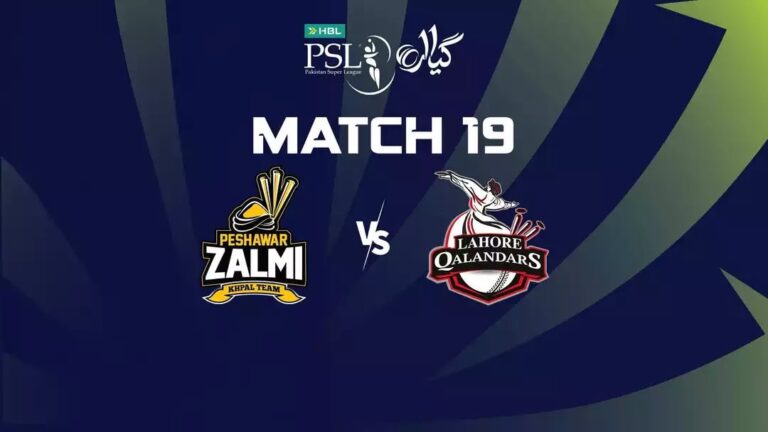 Psl 2026 Peshawar Zalmi Take On Lahore Qalandars In Karachi Today