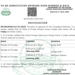 Punjab Announces Four Day Week For Schools Timings Revised