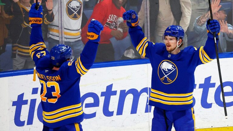 Sabres end longest playoff drought in NHL history, clinching berth for first time since 2011