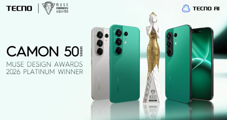 Tecno Camon 50 Series Wins Red Dot Muse Design Awards 2026 For Innovative Smartphone Design