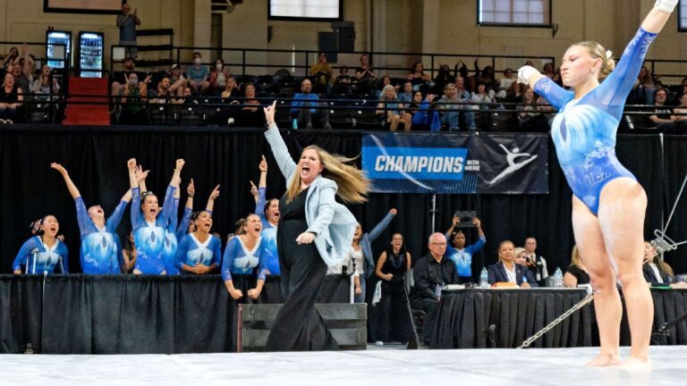 Takeaways from NCAA gymnastics regionals: Jordan Chiles, Kailin Chio and much more