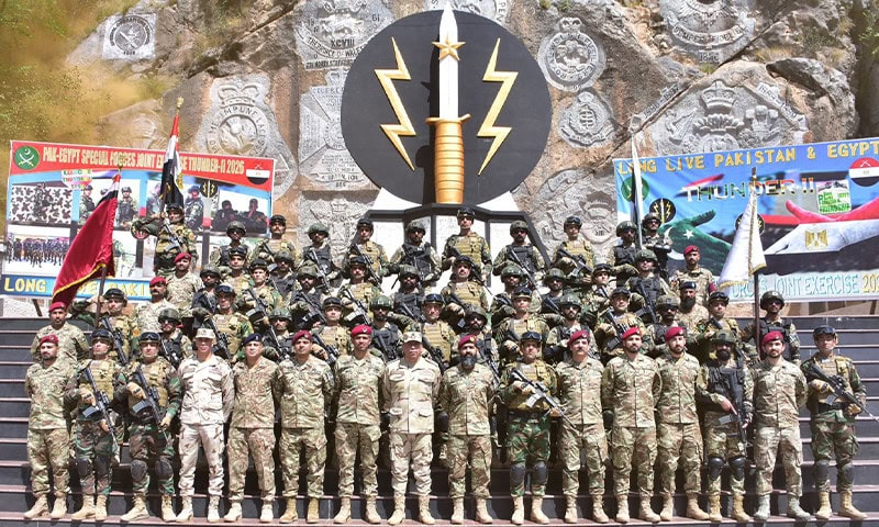 “Thunder-II': Pakistan, Egypt join forces in counter-terrorism Drills in Cherat