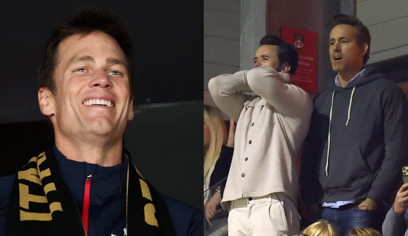 Tom Brady Pokes Fun At Ryan Reynolds, Rob Mac After Wrexham Loss to Birmingham
