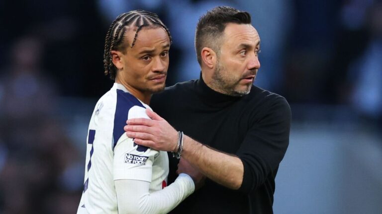Tottenham’s Roberto De Zerbi forming ‘special connection’ with Xavi Simons