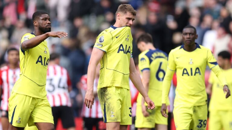 Tottenham’s relegation looks increasingly inevitable after loss at Sunderland