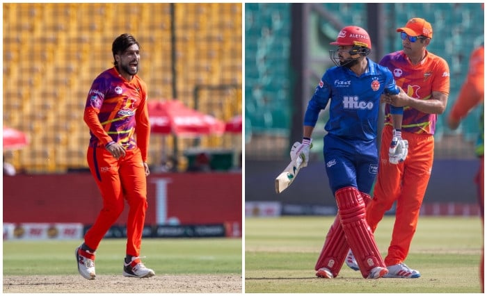 WATCH: Amir, Faheem engage in heated exchange during PSL clash