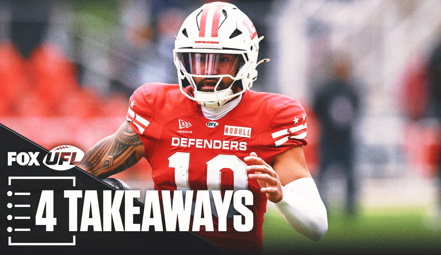 4 Takeaways From Week 6 of the 2026 UFL Season