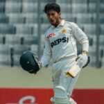 Azan Awais becomes 14th Pakistan batter to score century on Test debut