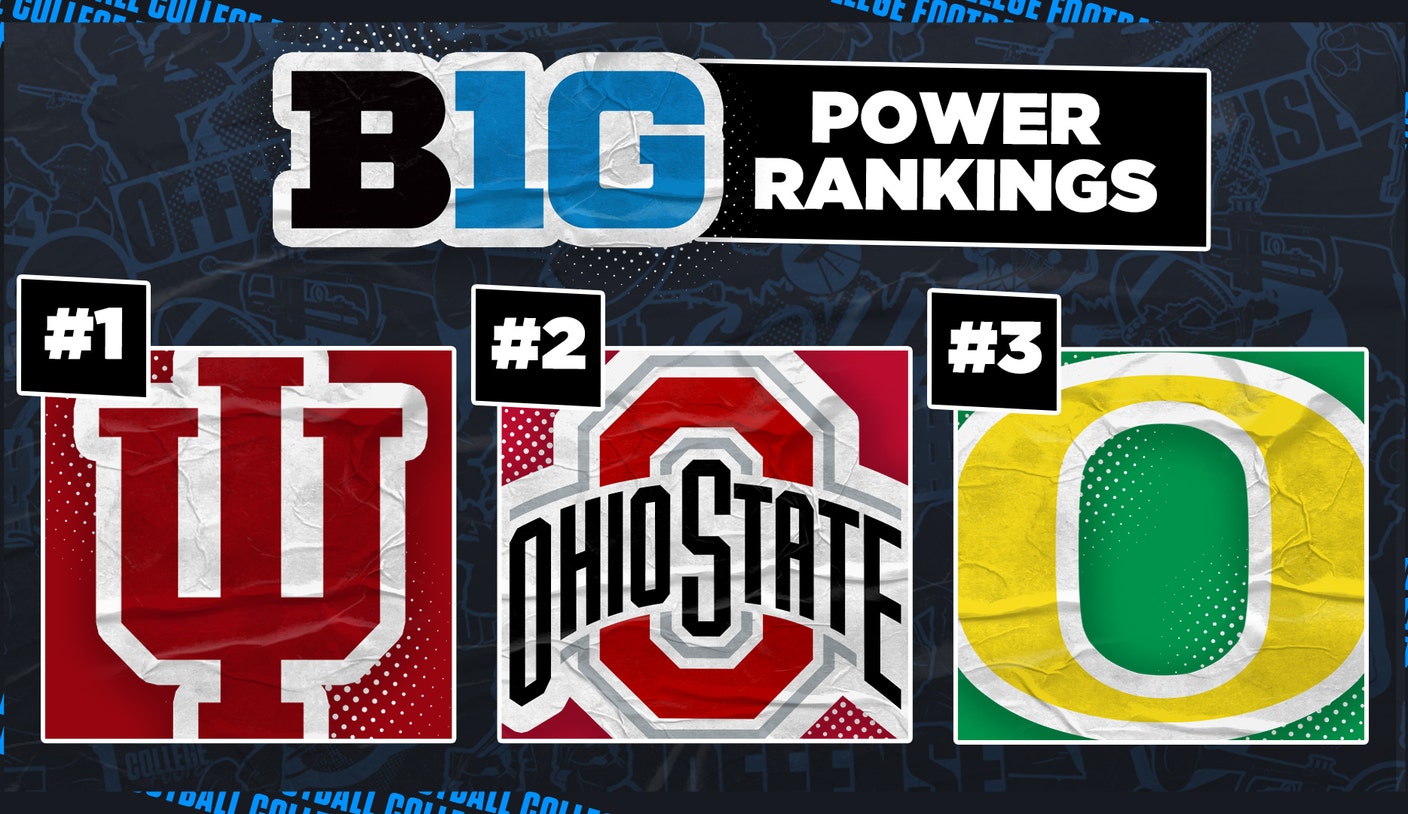 Big Ten Power Rankings: Indiana Leads the Pack; Ohio State, Oregon Close Behind