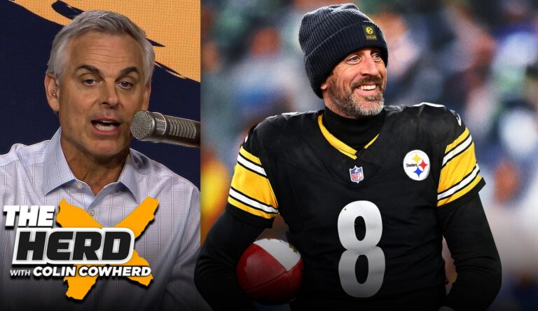 Colin Cowherd Says ‘No More Freebies’ for Steelers if Aaron Rodgers Re-Signs