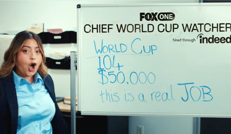 FOX Sports, FOX One, Indeed Launch Search to Find 'Chief World Cup Watcher'