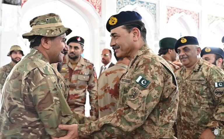 Field Marshal Asim Munir Spends Eid Day With Troops Pays Tribute To Martyrs