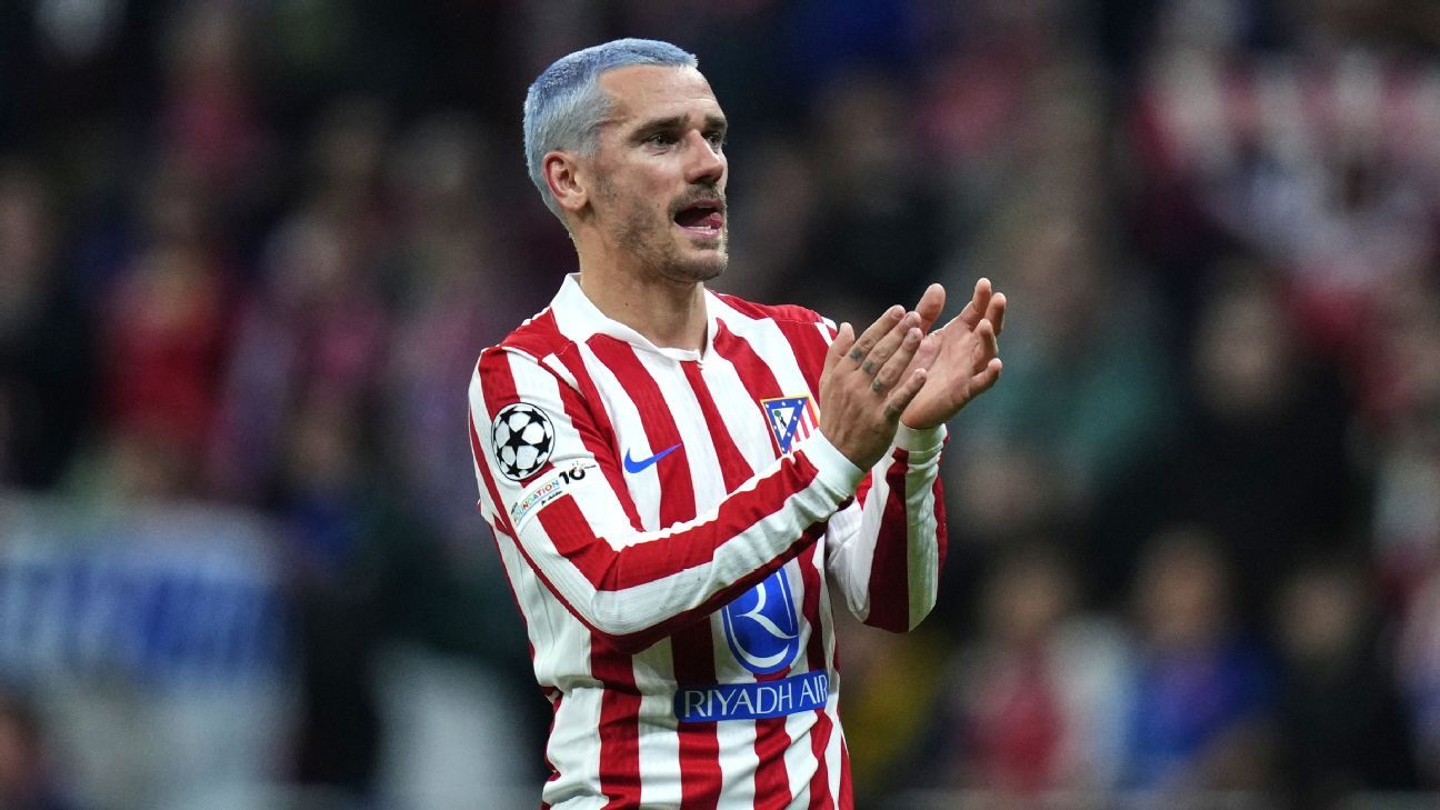 Griezmann confident Atlético Madrid on verge of historic win vs. Arsenal
