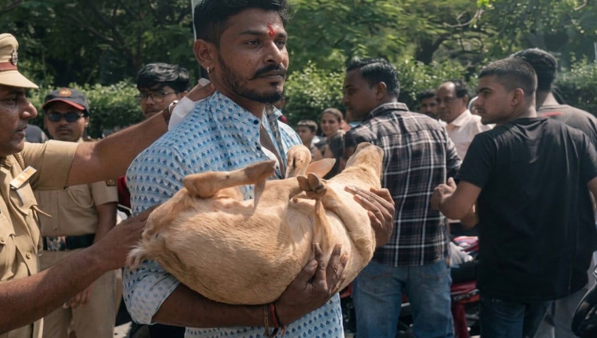 Hindutva Extremists Harass Indian Muslims On Eid Ul Azha With Pigs Protest