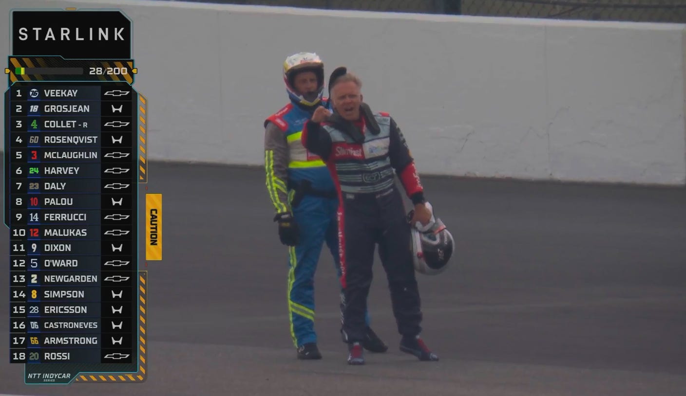 Indy 500: Ed Carpenter Appears To Curse Out Takuma Sato After Day-Ending Crash
