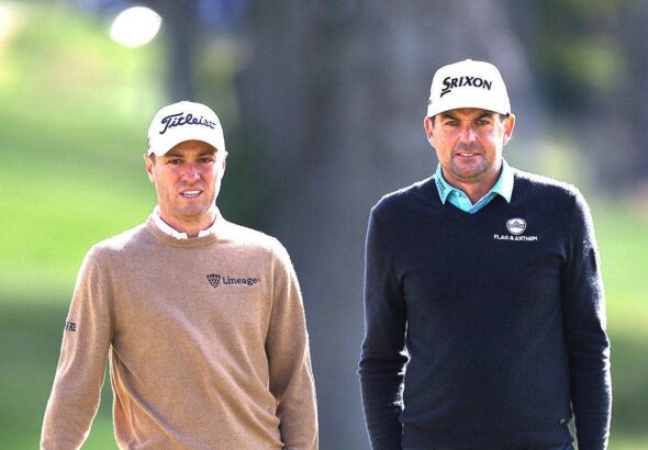 Justin Thomas, Keegan Bradley get heated with official over pace of play at PGA Championship