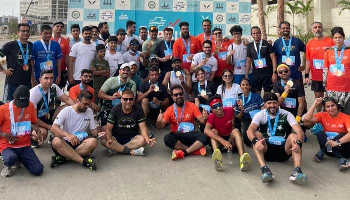 More than 1,500 runners participate in Global One Run Half Marathon in Karachi