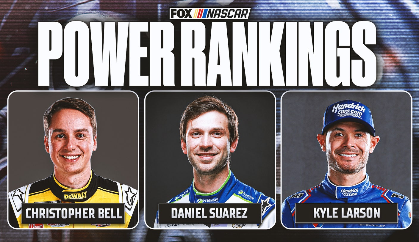 NASCAR Power Rankings: Daniel Suarez, Christopher Bell Surge