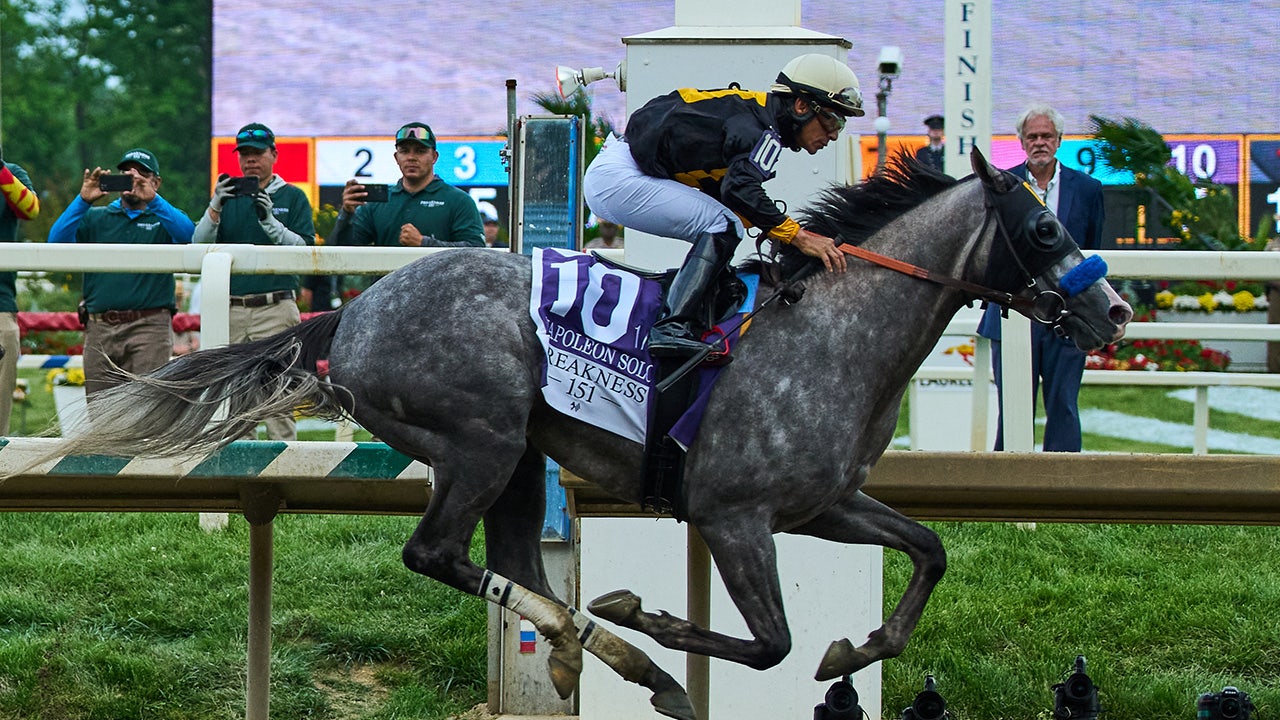Napoleon Solo wins 151st Preakness Stakes