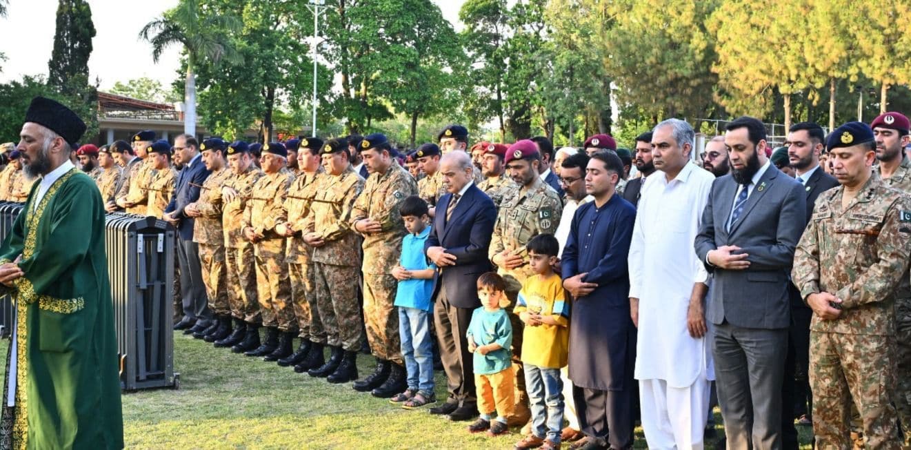 Pm Shehbaz Cdf Munir Attend Funeral Of Martyred Lt Col Khalid Hussain