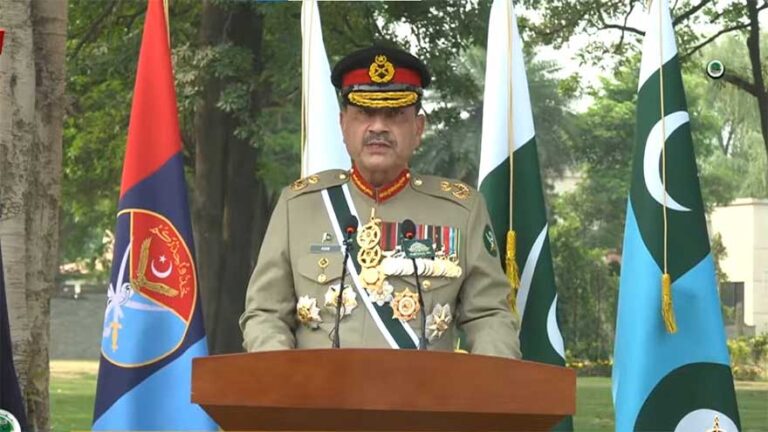 Pakistan Armed Forces Parade Underway At Ghq On First Anniversary Of Marka E Haq