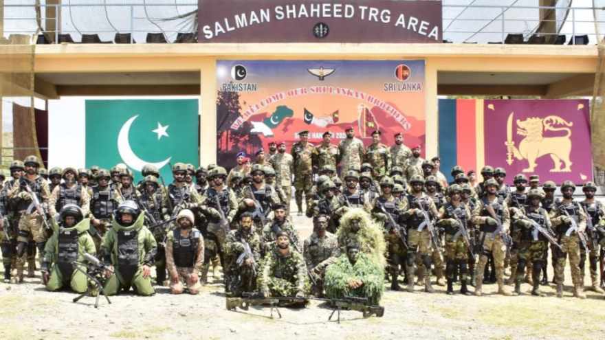 Pakistan Sri Lanka Counter Terror Exercise Shake Hands Ii Concludes At Tarbela