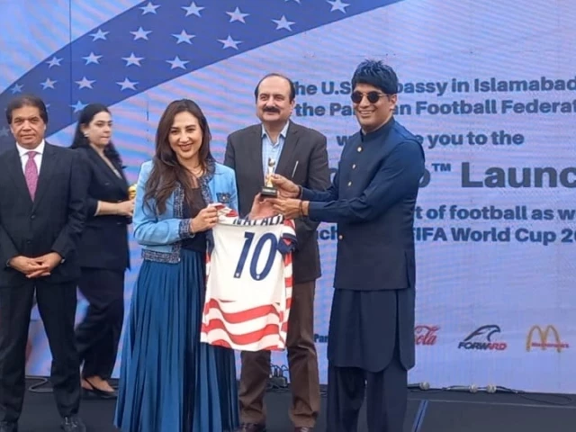 Pakistan hosts first FIFA World Cup launch event at U.S. Embassy | The Express Tribune