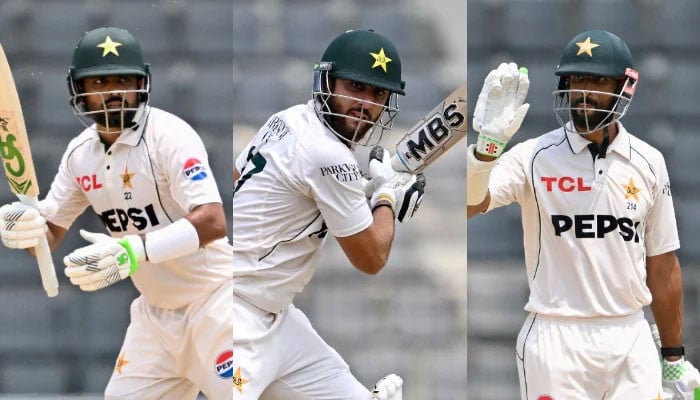 Pakistan skipper Shan Masood, Babar Azam, Salman Agha rise in ICC Test rankings