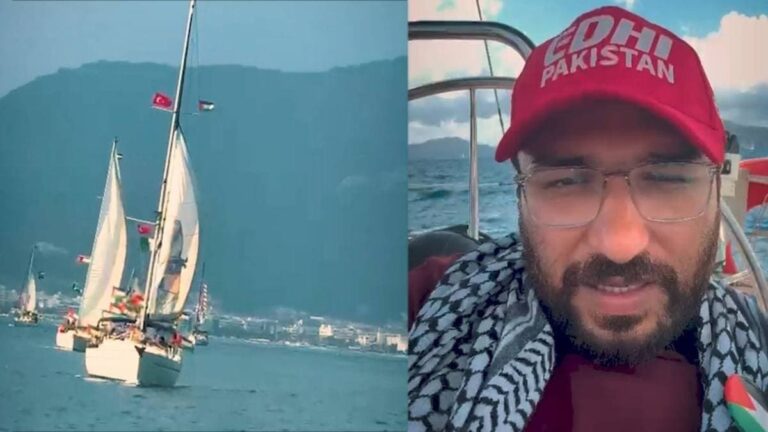 Saad Edhi Reportedly Detained As Israeli Forces Intercept Gaza Aid Flotilla