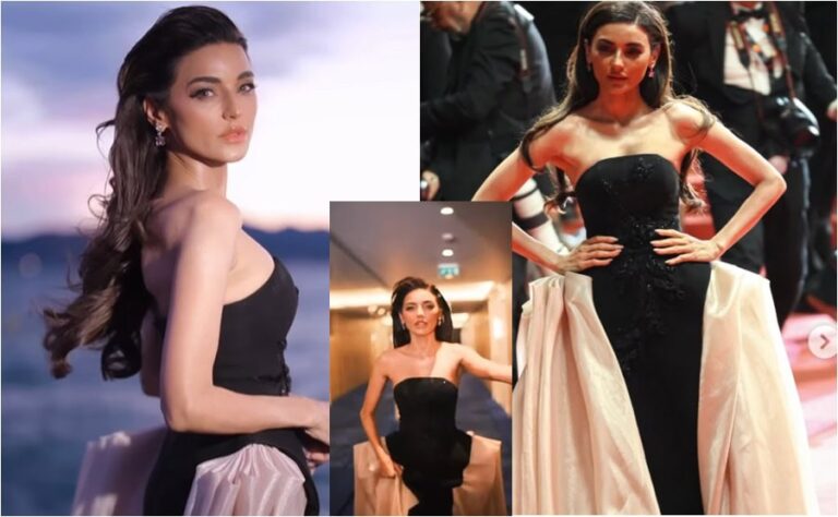 Pakistani Star Sadia Khan Turns Heads At Cannes With Show Stopping Fashion Look